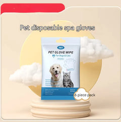 Pet Cleaning Gloves & Wipes